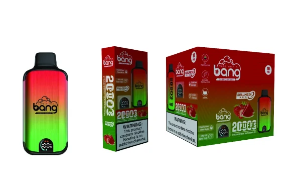 Eper görögdinnye Vape bang 20000 Puffs E-cigaretta-10 PCS/1 doboz Eper görögdinnye Vape bang 20000 Puffs E-cigaretta-10 PCS/1 doboz