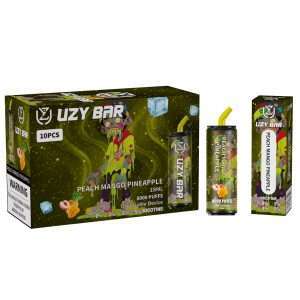 UZY Bar 8000 Strawberry Ice vape Rich Flavors and Unmatched Convenience - Kép 3