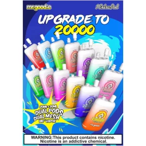 Mr. Goodie 20000 Long lasting Battery 0% 2% 3% 5% nicotine - Image 3