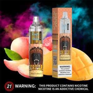 Fersken mango RandM Tornado 7000 Vape Pen