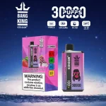 Căpșuni și pepene verde și struguri Ice Bang King 30000 Puff Review