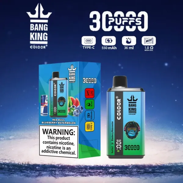 Red Bull & Blueberry Watermelon Bang king 30000