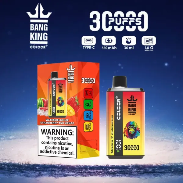 Лед от диня и ягода и манго Bang King 30 000 пухчета