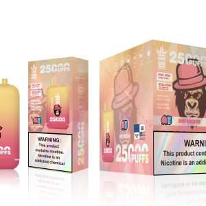 Juicy Peach Ice skaleret Juicy Peach Ice Bang King 25000