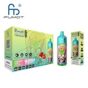 strawberry pop RandM Tornado 9000 aufladen zigaretten – Bild 4
