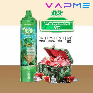 blue razz lemonade VAPME Monster 16000 puffs - Image 3