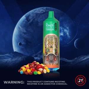 Shop RandM Tornado 9000 Rainbow Candy - Best Flavors in Disposable Vape - Изображение 3