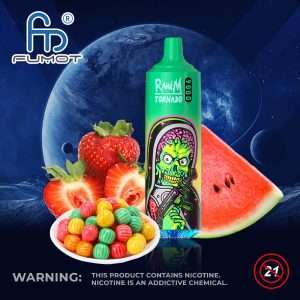 Strawberry watermelon bubblegum 9000 züge vape pens liquid nasty juice - Vaizdas 4