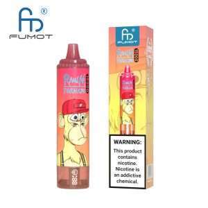 Strawberry Red Bull RandM Tornado 15000 Mesh coil vape - Image 2