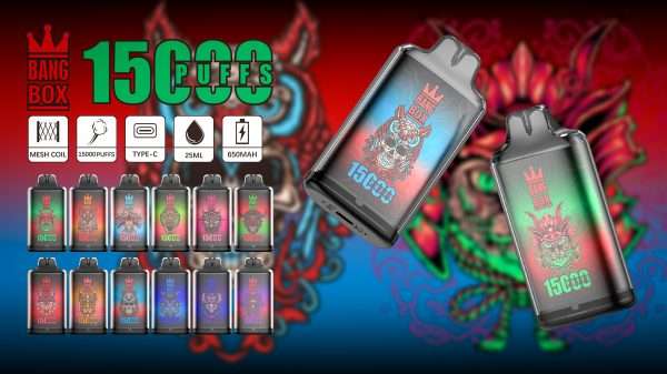 Ροδάκινο μάνγκο Bang King 15000 Puffs: Απελευθερώστε τον απόλυτο ατμισμό Ροδάκινο μάνγκο Bang King 15000 Puffs: Απελευθερώστε τον απόλυτο ατμισμό