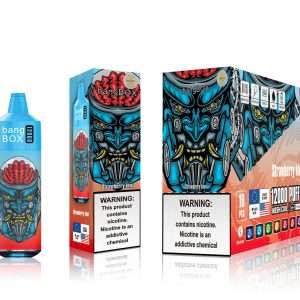 Jordbær kiwi Bang Tornado 12000 genopladelig vape