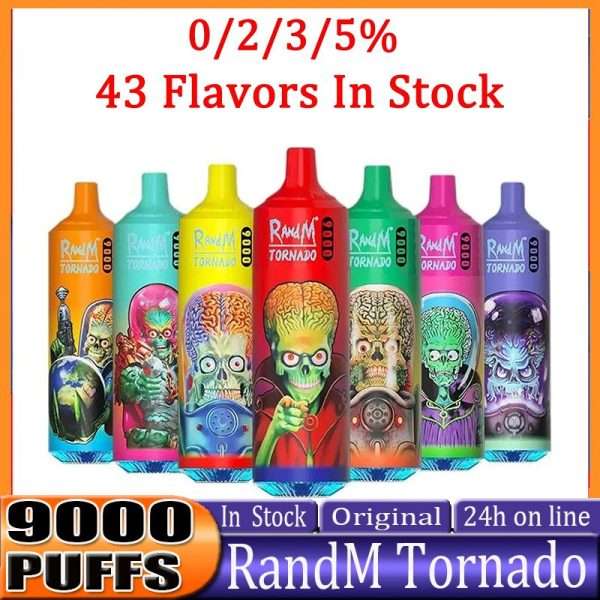 Randm Tornado 9000 ALL Flavors