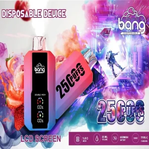 Alle smagsvarianter Bang 25000 pust Engangs-vape