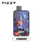 Engangsvape med digitalt display FIZZY Pandora 12000 Strawberry