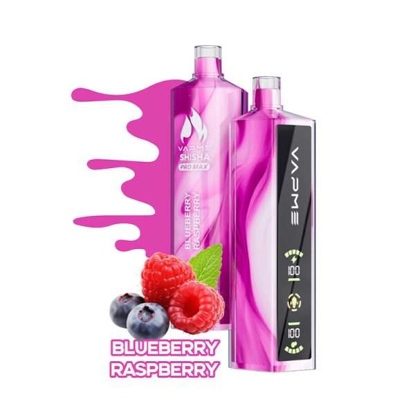 Borówka malina Vapme Shisha Pro Max 20000 Puffs Jednorazowe pióro Vapes Wholesale Borówka malina Vapme Shisha Pro Max 20000 Puffs Jednorazowe pióro Vapes Wholesale