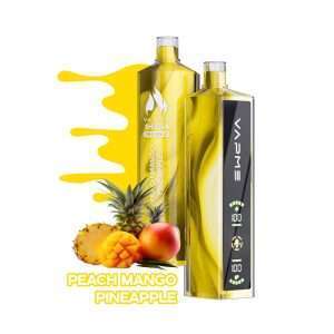 VAPME SHISHA PRO MAX 20000 pust Fersken mango ananas dampsikkerhed