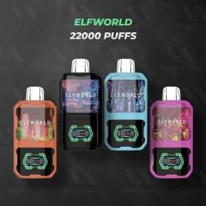 10 γεύσεις Elfworld AI 22000 αναλώσιμα τσιγάρα ατμού χονδρικής χονδρικής